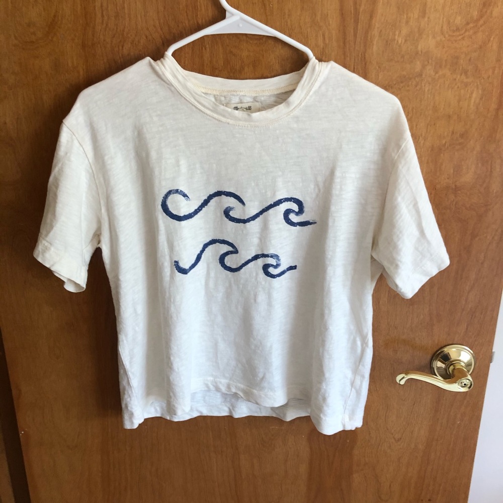 Cream Madewell tee!